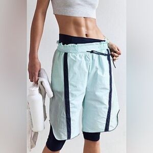 Free People Movement Champ is here shorts. NWT. Sea storm